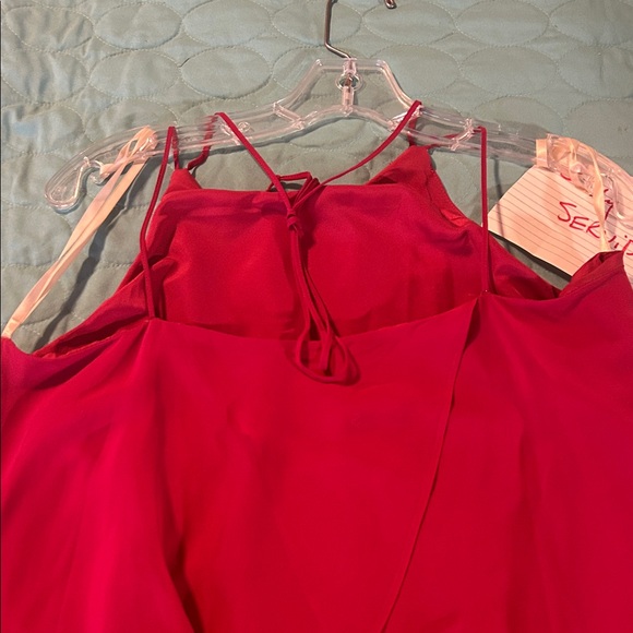 BCBGeneration Asymmetrical Red Dress- NWT! - Picture 4 of 7